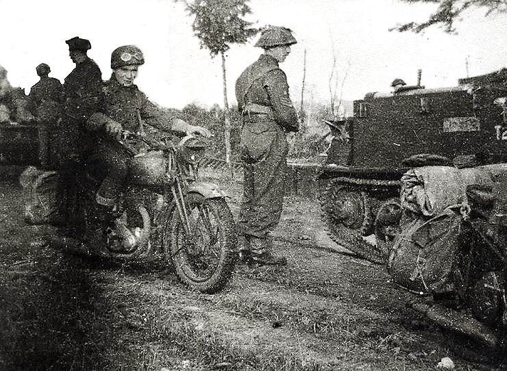 Bevrijders aan de Beekweg in Venray