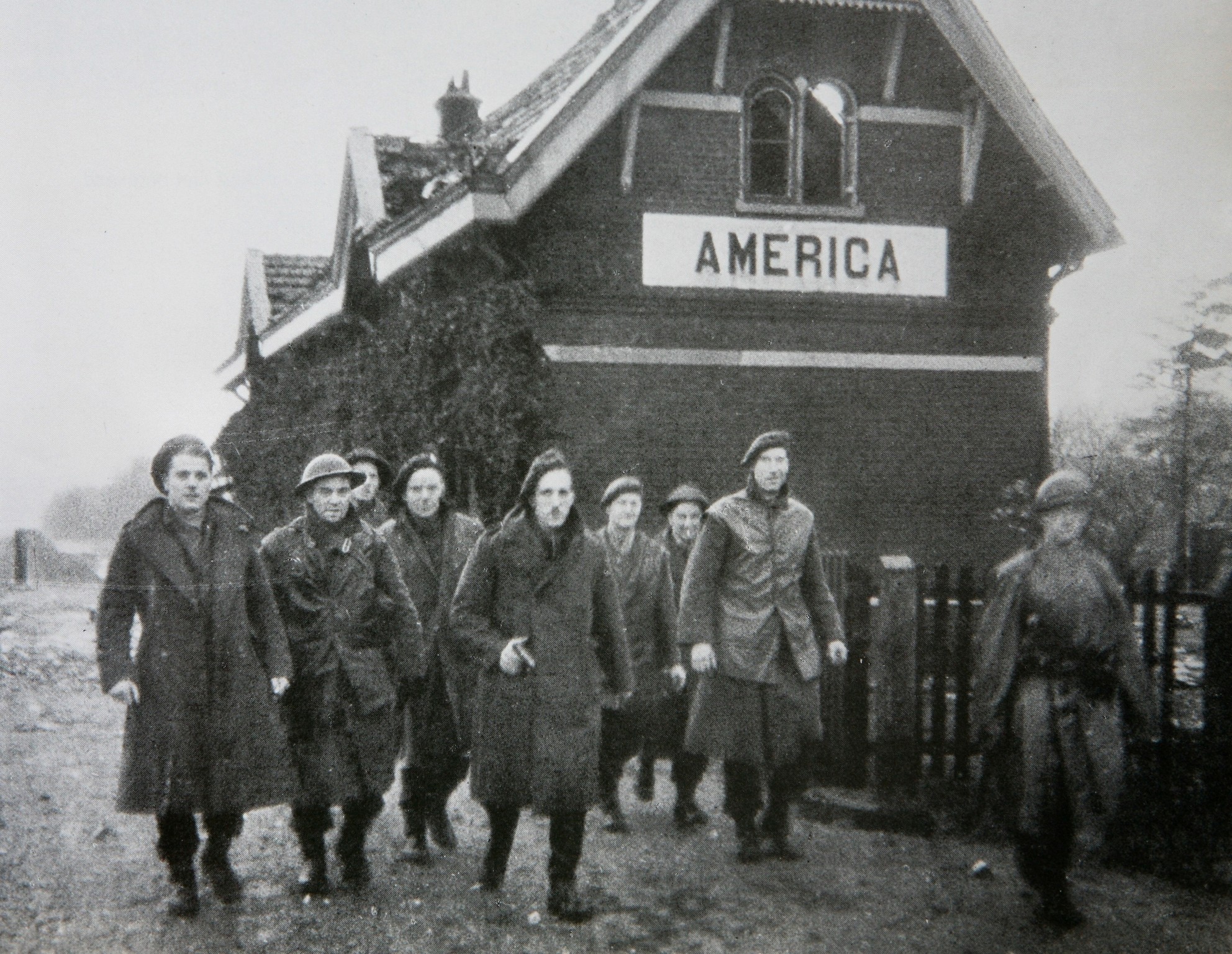 Station America. Bron  St. Oorlog in de Peel